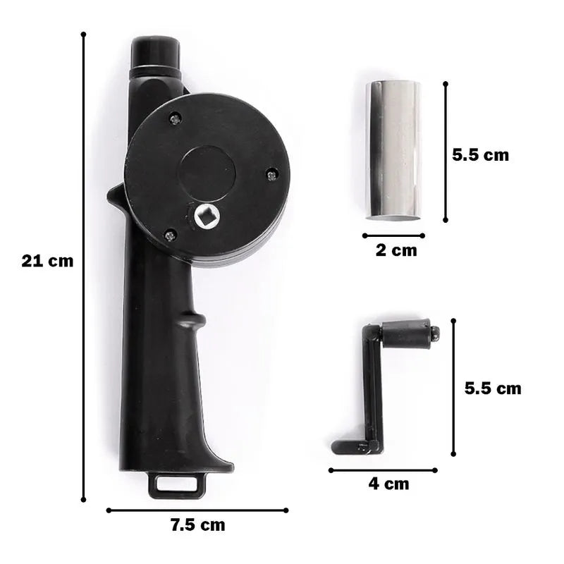 SOPLADORA DE CARBON MANUAL
