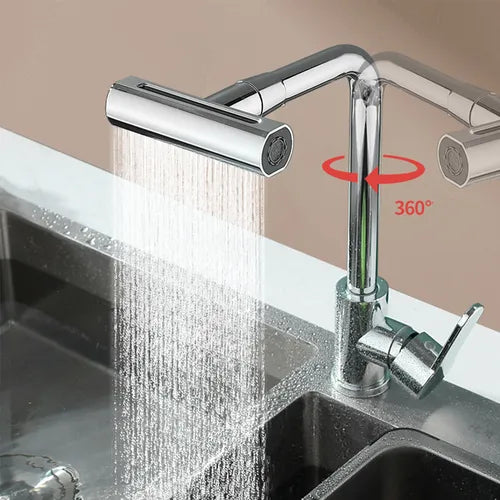 GRIFO DE COCINA 4 EN 1 CON EXTENSOR