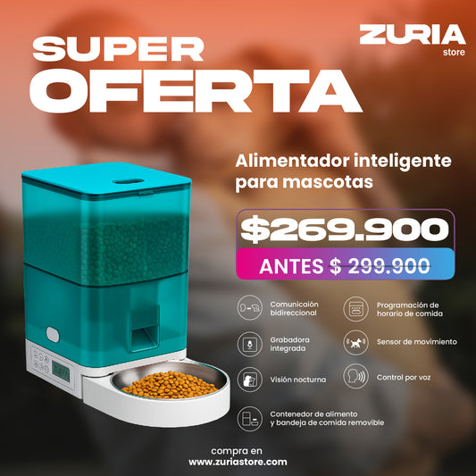 ALIMENTADOR INTELIGENTE PARA MASCOTAS